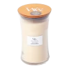 Woodwick Vanilla Bean Large Candle - Geurkaars -Huisdecoratie woodwick vanilla bean large candle geurskaars 1