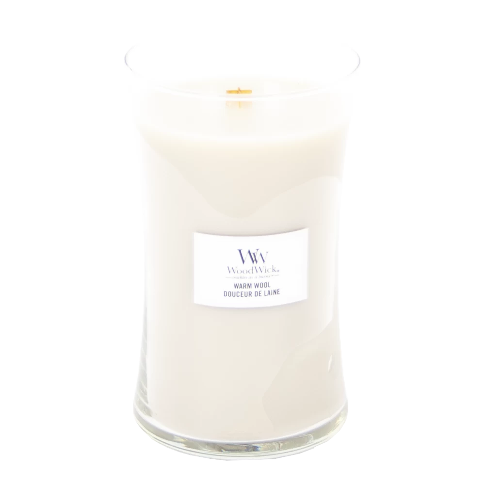 Woodwick Warm Wool Large Candle - Geurkaars 4 Woodwick Warm Wool Large Candle - Geurkaars - Afbeelding 2