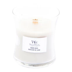 Woodwick Warm Wool Mini Candle - Geurkaars 5 Woodwick Warm Wool Mini Candle - Geurkaars -Huisdecoratie woodwick warm wool medium candle geurskaars 2 4