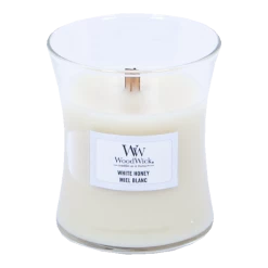Woodwick White Honey Mini Candle - Geurkaars -Huisdecoratie woodwick white honey mini candle geurskaars 2 1