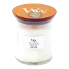 Woodwick White Teak Medium Candle - Geurkaars -Huisdecoratie woodwick white teak medium candle geurskaars 1 4